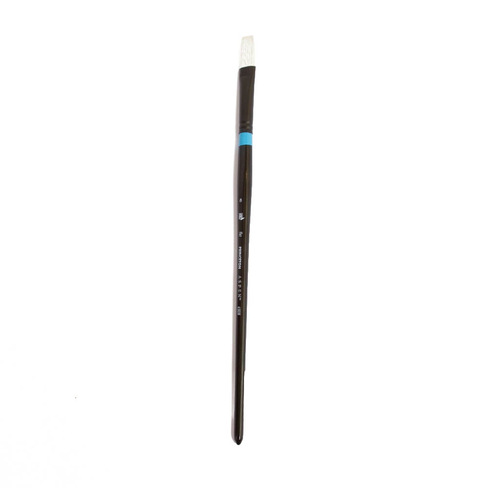 Princeton, Brush, Art & School, SynthBristle, Oil, Acryc, Aspen, Flat, 8, 398157